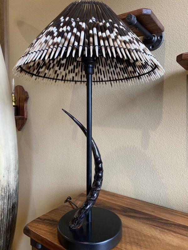 Impala Horn / Coolie Quills Lamp