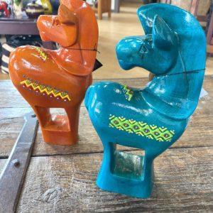 Hand-Carved Zebra