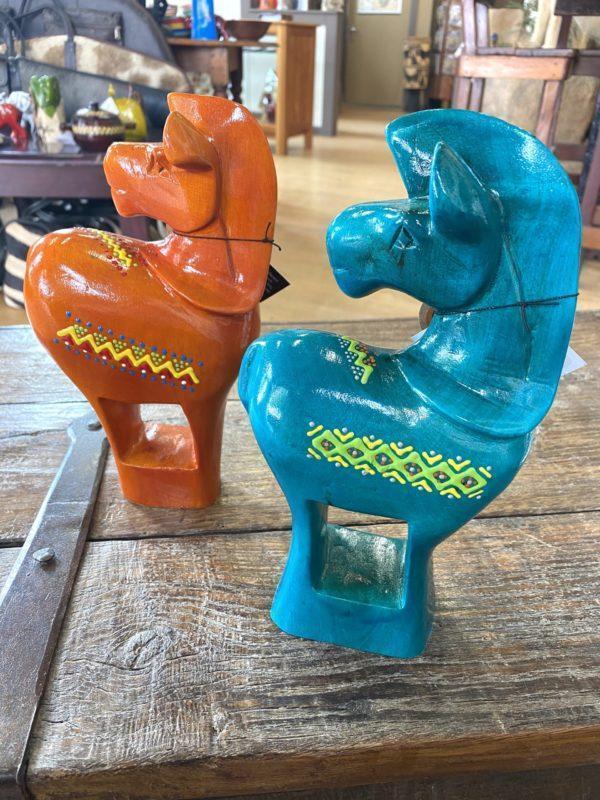Hand-Carved Zebra